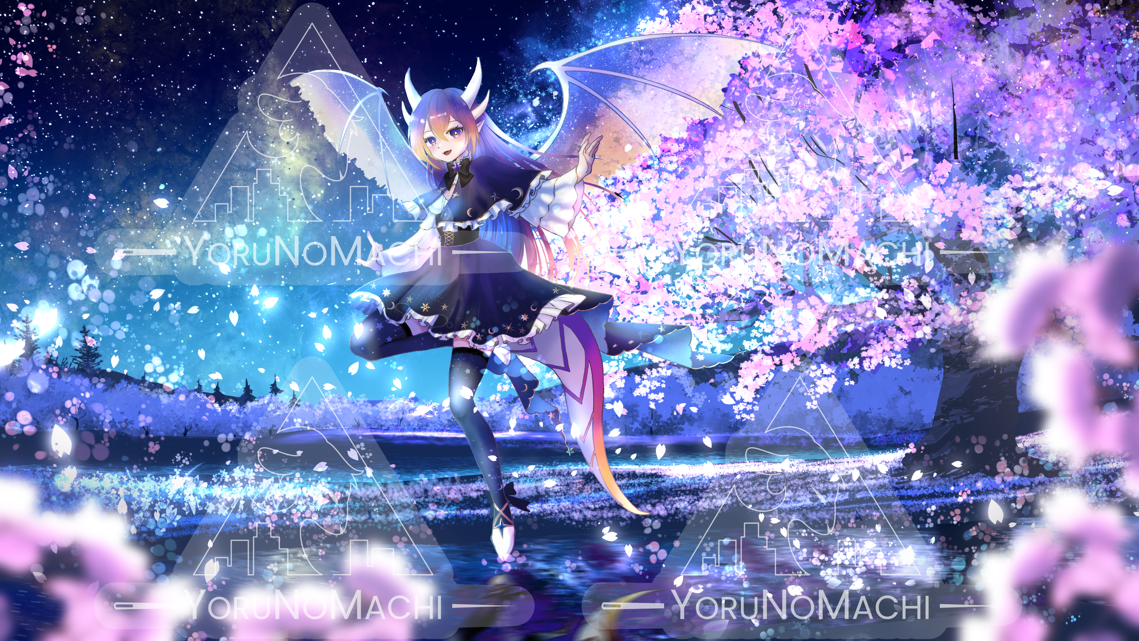 Akari Blossom Print